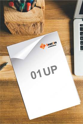 SMARTSON A4 Stickers 1UP 210 x 297mm (100 Sheet pack) Self-Adhesive Paper Label