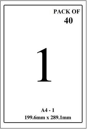 True-Ally Self Paper Label