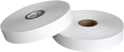 Solitaire 40x220Mtr Custom Silk screen printing Nylon Taffeta Paper roll for garment No Paper Label