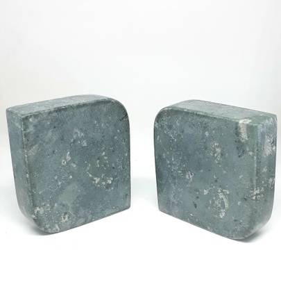 KRAFT CLOUDS Green Stone Paperweights for Office Table Desktop Marble Paper Weights  with Glossy Polished