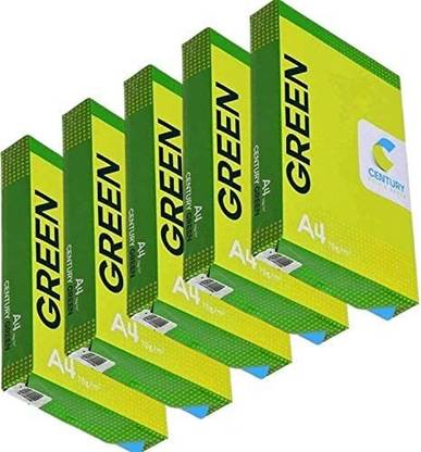 CENTURY GREEN 70 GSM UNRULED A4 70 gsm A4 paper