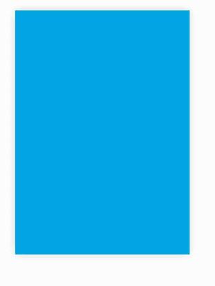 NEELGAGAN Dark Blue Color Sheets (Plain-Thick) In 1. Packet 20 Sheet Unruled A4 140 gsm Coloured Paper
