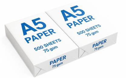 Flipkart.com | Stitchkraft a5-2 unrule 148 X 210mm 75 gsm Printer Paper ...