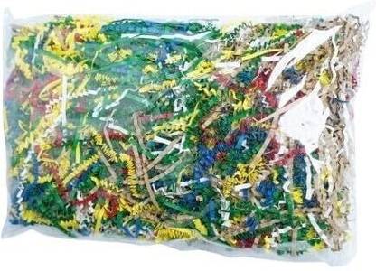 JPPL shredded paper for gift wrapping & basket filling|Crinkle cut paper | Confetti paper|Reusable & environment-Friendly|Suitable for E-commerce business (Pack of 500 Gram) 80 gsm Coloured Paper