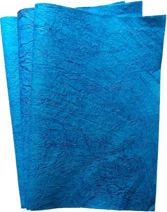 CRAFTWAFT LARGE HANDMADE COLOURED SHEET Textured Crack Handmade Craft Paper CRACK 26X22 IN 230 gsm Coloured Paper