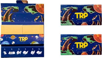 TRP Essentials Booklets Brown Unbleached Paper 33 Sheets Paper and Roach King Size 13 gsm Drawing Paper
