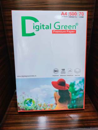 digital green Photocopier Paper Copier paper A4 Paper 70 gsm A4 paper