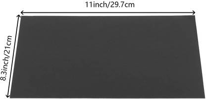 Flipkart.com | Redge A4 Size Black Sheets Pack of 20 Sheets 120 GSM (A4 ...