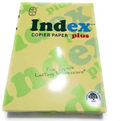 Index 500 PAPERS PLAIN PAPER A4 70 gsm A4 paper