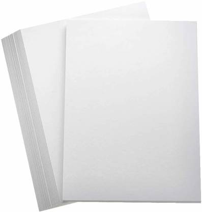 PREMIUM QUALITY A4 -50 IVORY PAPER UNRULED A4 SIZE 210*297 MM 210 gsm Drawing Paper