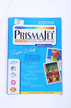 RAF PrismaJet Super White A4 270 gsm Photo Paper