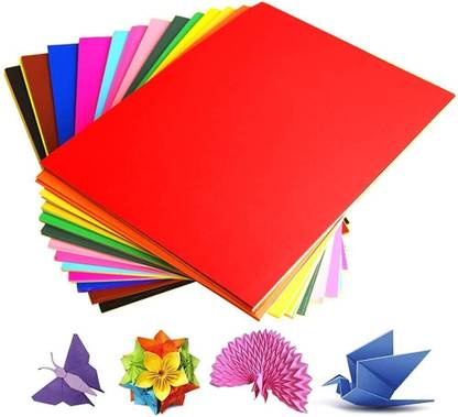 Eclet 100 Coloured Sheets (10 Sheets each color) Copy Printing/Art and Craft Paper Double Sided ColouredOffice Stationery Birthday Gift,christmas decor etc A4 90 gsm A4 paper