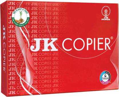JK Copier Copier Unruled A4 75 gsm Printer Paper
