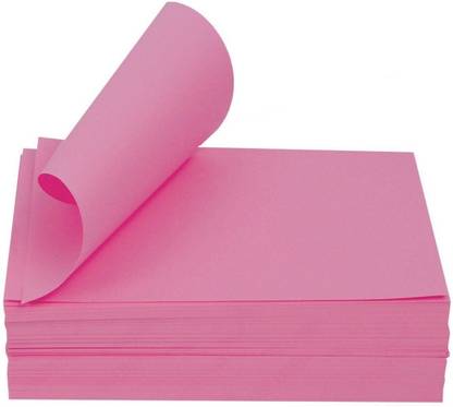 NOZOMI PINK-A5,-500-PAPERS, Unrule A 5 size ( 148 mm X 210 mm) 72 gsm Printer Paper