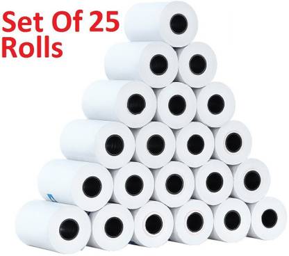 BIS OFFICE THERMAL PAPER ROLL 55MM (2INCH) X 20MTRS 50 gsm Thermal Paper