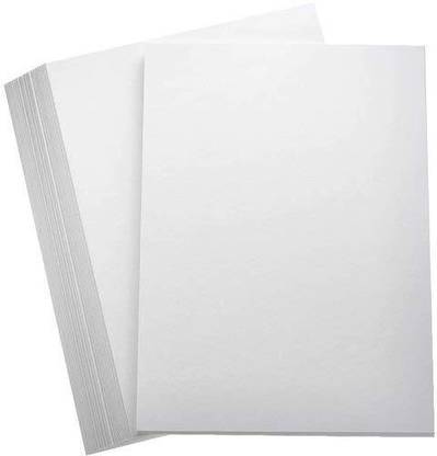 पैक सेफ A4 White Sheet Paper for Copy, Print, Rough Work, Art and Craft Set of 100 Plain क्राफ्ट सेट ऑफ 100 प्लेन A4 80 gsm प्रोजेक्ट पेपर A4 75 gsm A4 मल्टीपर्पस पेपर