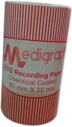 MEDIGRAPH a1 ruled 40 40 gsm Paper Roll