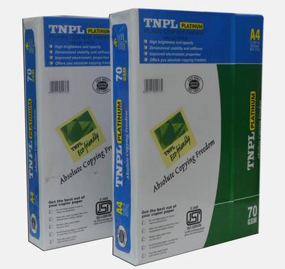 TNPL Copier Unruled A4 70 gsm A4 paper