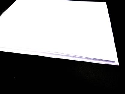 Redge A4 White Sheet Paper for Office and Business Work White Color 75 GSM (100) 0h Plain A4 75 gsm A4 paper