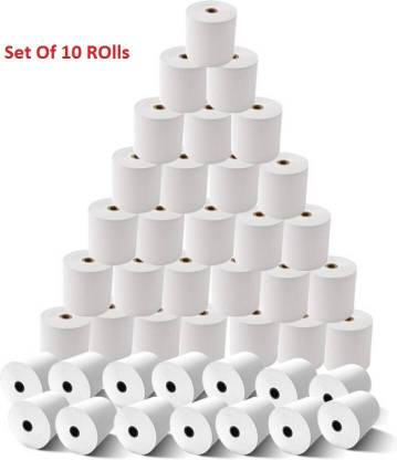 BIS POS Thermal Paper Roll 80MM(3inch) X 50MTRS 50 gsm Thermal Paper