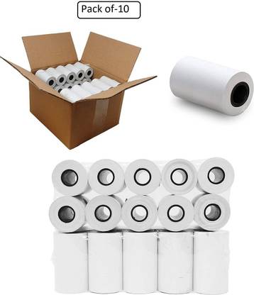 NOZOMI X Unruled 57mm / 2 inches Width*10mtr length 55 gsm Thermal Paper