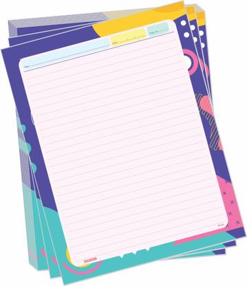 ESCAPER Premium Multicolor Series Ruled A4 70 gsm A4 paper