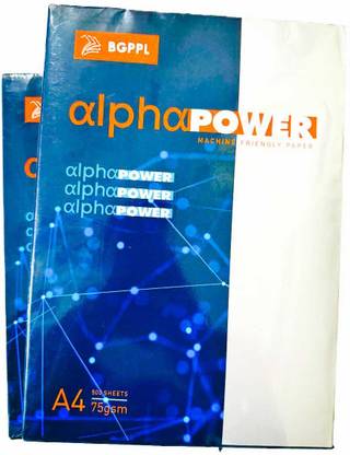 alphapower alpha power Unruled A4 75 gsm A4 paper