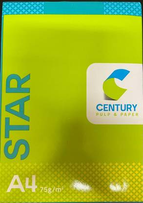 CENTURY CENTURY UNRULED 210 X 297 MM 75 gsm A4 paper