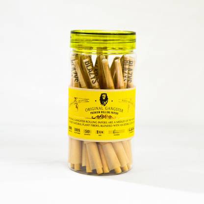 original gangster Original Gangster Unbleached Cones Unbleached 1 & 1/4 Sized (84MM) 50 gsm Drawing Paper