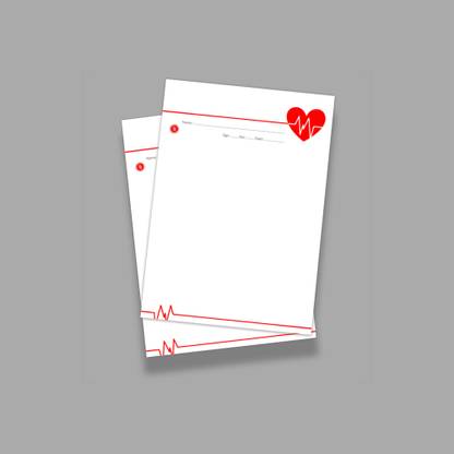 Avni Prints Prescription Pad for doctor's Printed A4 80 gsm A4 paper