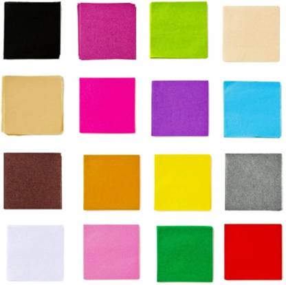 90 Degree Marble Paper Sheet for School Craft - Square 15 x 15 cm, 40 pcs, Glossy Paper Parchment Craft Kit