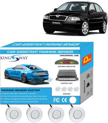 Kingsway White Reverse Parking Sensors for Octavia 2004 to 2013 White Reverse Parking Sensors for Octavia 2004 to 2013 Parking Sensor