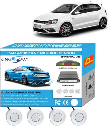 Kingsway White Reverse Parking Sensors for Polo GT 2012 to 2022 White Reverse Parking Sensors for Polo GT 2012 to 2022 Parking Sensor