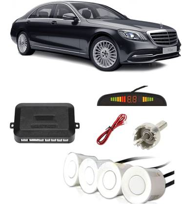 Ascension PKNA0413 White Car Reverse Parking Sensor with LED Display 4 Sensor PKNA0413 Parking Sensor
