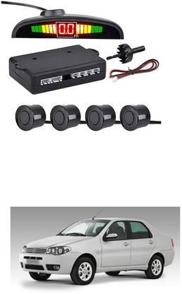 PRTEK CAR PARKING SENSORS ASSISTANT FOR Siena Car Reverse Parking Sensors Assistant BLACK_57 Parking Sensor