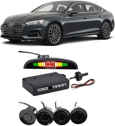 Everland EB6 Black Car Reverse Parking Sensor with LED Display 4 Sensor E6 Parking Sensor