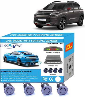 Kingsway Black Reverse Parking Sensors for C3 Aircross 2023 Onwards Black Reverse Parking Sensors for C3 Aircross 2023 Onwards Parking Sensor