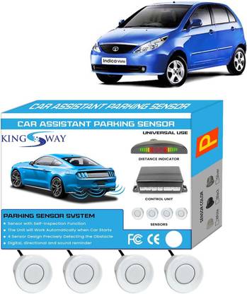 Kingsway White Reverse Parking Sensors for Vista 2008 to 2014 White Reverse Parking Sensors for Vista 2008 to 2014 Parking Sensor