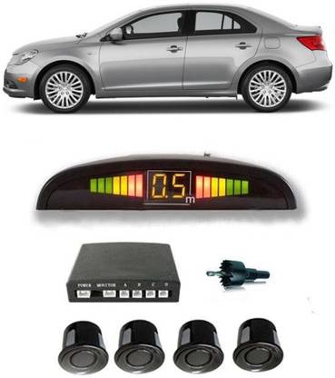 Bluedrum PKNB1592 Black Car Reverse Parking Sensor with LED Display 4 Sensor PKNB1592 Parking Sensor