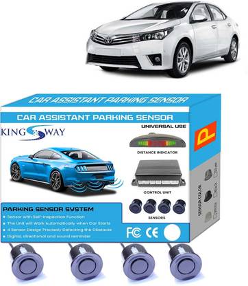 Kingsway Black Reverse Parking Sensors for Corolla Altis 2013 to 2020 Black Reverse Parking Sensors for Corolla Altis 2013 to 2020 Parking Sensor