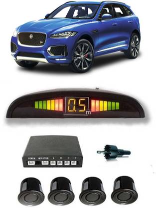 JazzBros PKNB1484 Black Car Reverse Parking Sensor with LED Display 4 Sensor PKNB1484 Parking Sensor