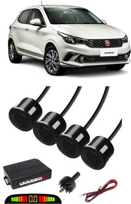 JazzBros JB105 Black Car Reverse Parking Sensor with LED Display 4 Sensor J105 Parking Sensor