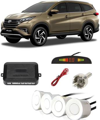 Ascension PKNA0595 White Car Reverse Parking Sensor with LED Display 4 Sensor PKNA0595 Parking Sensor