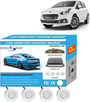 Kingsway White Reverse Parking Sensors for Punto Evo 2012 to 2019 White Reverse Parking Sensors for Punto Evo 2012 to 2019 Parking Sensor