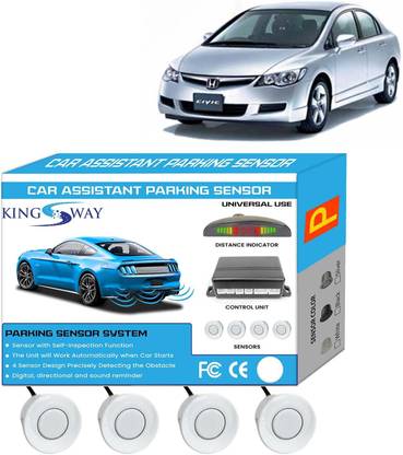 Kingsway White Reverse Parking Sensors for Civic 2006 to 2015 White Reverse Parking Sensors for Civic 2006 to 2015 Parking Sensor