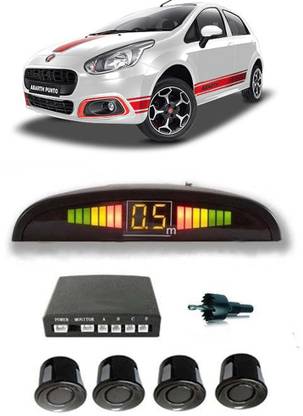 Voddmars VB104 Black Car Reverse Parking Sensor with LED Display 4 Sensor V104 Parking Sensor
