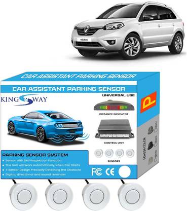Kingsway White Reverse Parking Sensors for Koleos 2011 to 2016 White Reverse Parking Sensors for Koleos 2011 to 2016 Parking Sensor