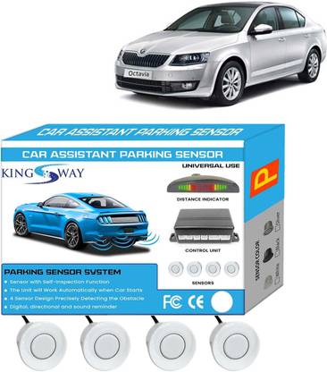 Kingsway White Reverse Parking Sensors for Octavia 2013 to 2018 White Reverse Parking Sensors for Octavia 2013 to 2018 Parking Sensor