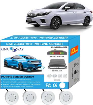 Kingsway White Reverse Parking Sensors for City 2020 to 2022 White Reverse Parking Sensors for City 2020 to 2022 Parking Sensor