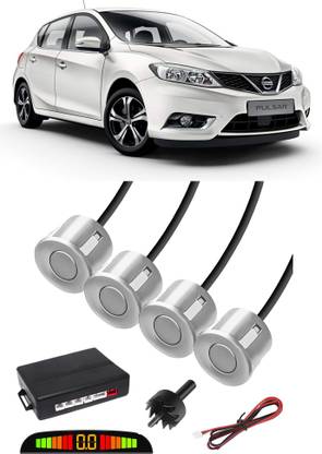 Gadzooks EB448 White Car Reverse Parking Sensor with LED Display 4 Sensor G448 Parking Sensor